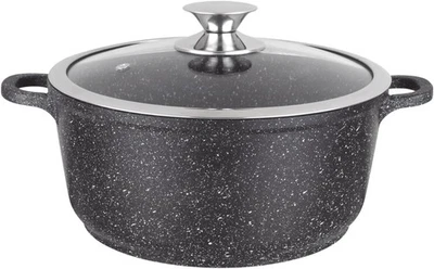 Pentola casseruola antiaderente coperchio diametro 40-36cm Bavaria - Immagine 1 di 4