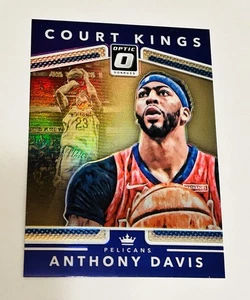 2017-18 Donruss Optic Court Kings Purple Holo Anthony Davis Pelicans #22 - Bild 1 von 2