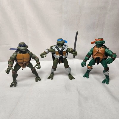Teenage Mutant Ninja Turtles 2005 - Lote pequeño - Donatello, Raphael y Mikey Foto 1 de 4
