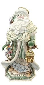 Figurine Père Noël collection grégorienne Fitz & Floyd 21"  - Photo 1/12