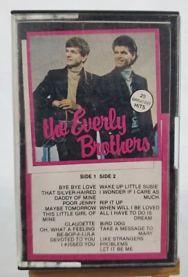 The Everly Brothers: 20 Greatest Hits - Cassette - ZAFIRO,SA  #MZD4x122 - 1980 - Image 1 of 4