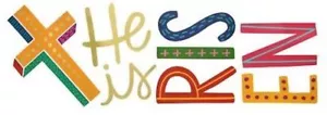 He is Risen spring Wall Decals Decorations Decor Sunday school egg hunt - Picture 1 of 1