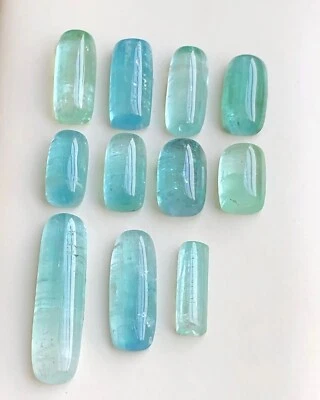 Cabujones de turmalina azul, 36 quilates, turmalina, turmalina azul, cabujones Foto 1 de 4