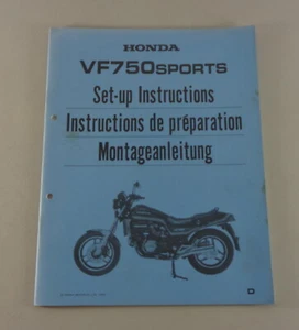 Instrucciones de Montaje / Kit Up Manual Honda VF 750 SPORTS Stand 1983 - Imagen 1 de 1
