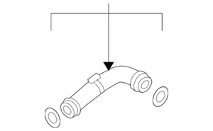Genuine Volkswagen Pressure Tube 1K0-145-838-S - Picture 1 of 2