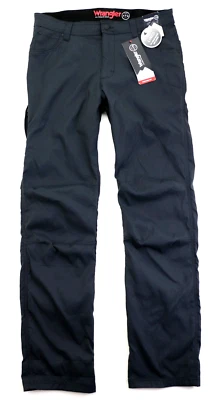 Wrangler ATG Fleece Lined Utility Pants Men's Sizes Black Water Repellent Warm - Image 1 of 4