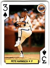 1991 U.S. Playing Card Co. Pete Harnisch Houston Astros #3