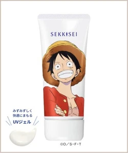 P One Piece x Kose Sekkisei Sunscreen Skin Care UV Essence Gel 90g SPF50+/PA++++ - Picture 1 of 3
