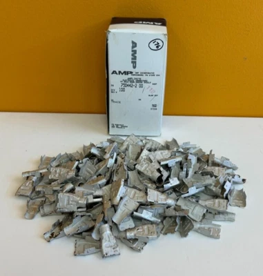 AMP / TE Connectivity 750442-2 (Box of 126 Pcs) D-Sub 109 Backshell Shields New! - Image 1 of 4