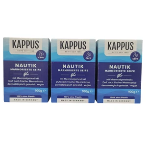 Kappus Nautik Seife mit Meeresalgenextrakt, 3 Stück x 100 g - Bild 1 von 3
