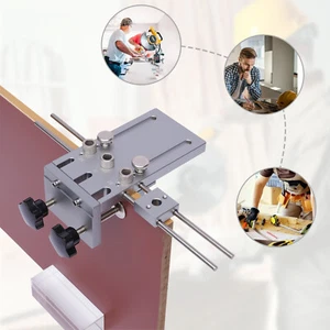 3 in 1 6/8/10mm Dübel Bohrlehre Bohrhilfe Dübellehre Bohrschablone Führung Kit - Bild 1 von 14