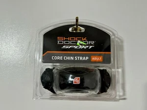 Shock Doctor ~ Sport ~ Core Kinnriemen ~ Erwachsene ~ schwarz ~ neu/versiegelt - Bild 1 von 2