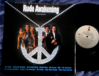 RUDE AWAKENING Soundtrack LP OST Bob Dylan GRATEFUL DEAD JeffersonAirplane PROMO - Image 1 of 3