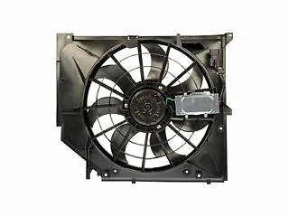 For 2001-2005 BMW 325xi Engine Cooling Fan Assembly Dorman 227BW87 2002 2003 - Image 1 of 2