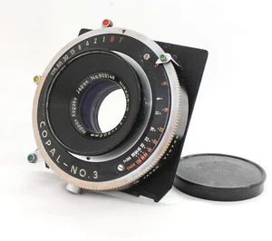 Nikon Nikkor-Q 300mm F/9 Lens Copal No.3 Shutter Linhof Board from Japan - Picture 1 of 12