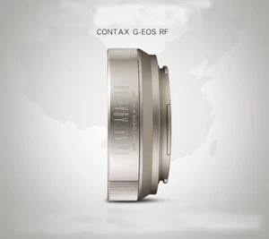 Adattatore LAINA per obiettivo Contax G CY per fotocamera con montaggio Canon EOS RF RP RP R5 R8 - Foto 1 di 5