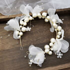 Wedding Pearl Headpiece Crystal Snowflake Tiara Wedding Tiara Headbands