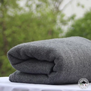 Cashmere Blanket "Kahun" - Customizable, Handcrafted From Nepal, Snuggle Blanket - Picture 1 of 24