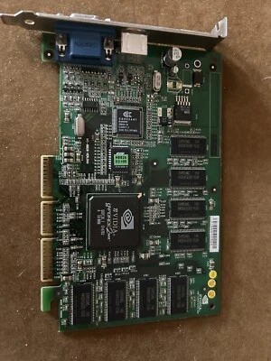 Dell TW-03K595-69700 NVIDIA GeForce 2 MX 64MB AGP Video Card, VGA, TV-Out - Image 1 of 3