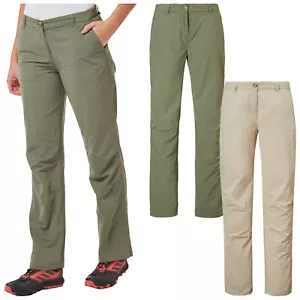 2024 Craghoppers Ladies NosiLife III Travel Trousers Lightweight Comfort - Picture 1 of 7