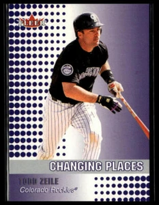 2002 Fleer #482 Todd Zeile Tiffany #/200 - Picture 1 of 2