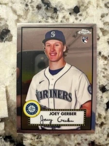 2022 TOPPS CHROME PLATINUM BASE ROOKIE CARD SEATTLE MARINERS JOEY GERBER #88 - Picture 1 of 1