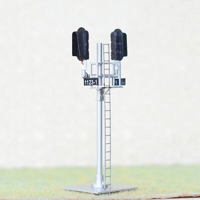 1 x HO scale Darth Vader signal snowshield steel 3 colors opposite 2 targets #P2 - Image 1 of 4