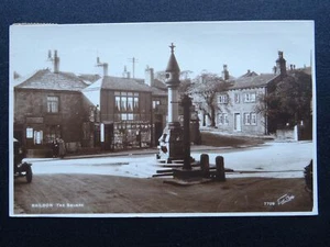 Yorkshire BAILDON The Square & J HODGSON Shop c1930s RP Postcard by Walter Scott - Picture 1 of 3