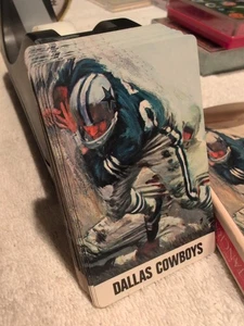 Vintage NFL Properties 1960s Dallas Cowboys Playing Cards  - Bild 1 von 3