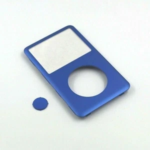 iPod Classic Blue Center Click Wheel Button Faceplate Face Plate 6th 7th Gen - Picture 1 of 3