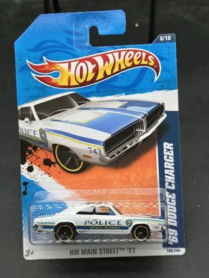 HOT WHEELS 2011 HW MAIN STREET '69 DODGE CHARGER POLICE Florida Ocala  - Image 1 of 2