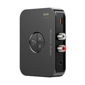NEW Bluetooth 5.4 Receiver Wireless Audio Adapter For Home Stereos Speakers - Picture 1 of 16