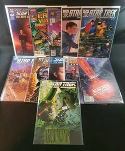 Lotto fumetti Star Trek The Next Generation Last Deep Space Malibu Marvel IDW DC quasi nuovi - Foto 1 di 7