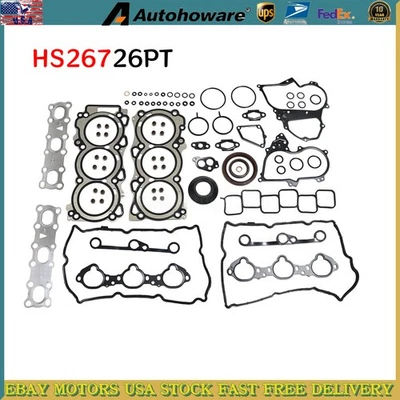 Head Gasket Set Fits 2014-19 Nissan 370Z Infiniti EX37 G37 M37 Q40 Q50 Q60 3.7L Foto 1 de 4