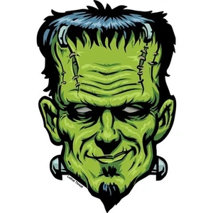 LETHAL THREAT "FRANKY" MINI STICKER - DECAL - Bild 1 von 2