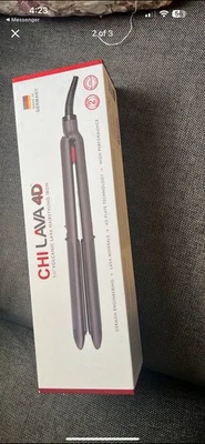 CHI Lava 4D 1-1/4 pulgadas Lava Volcánica Cerámica Peluquería Plancha Nueva Foto 1 de 3