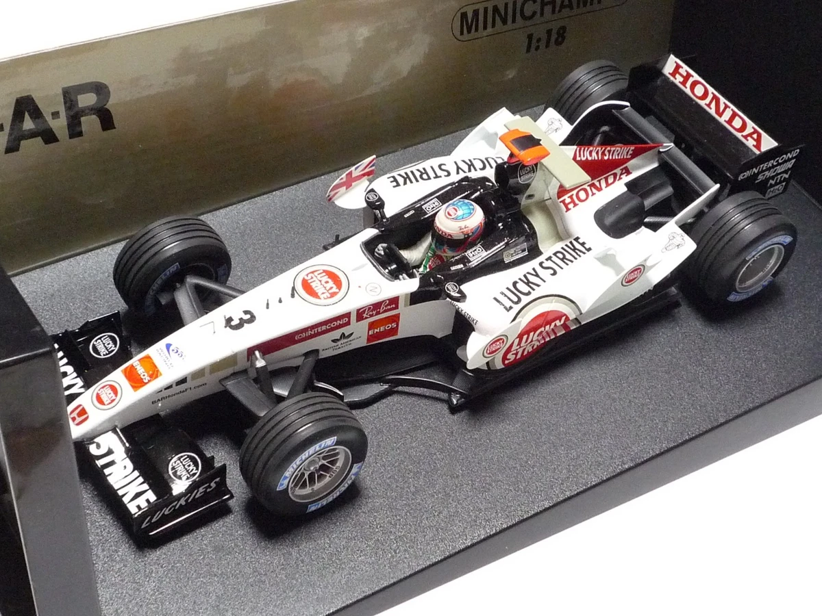 MINICHAMPS BAR 1:18 Scale Diecast Formula 1 Cars for sale | eBay