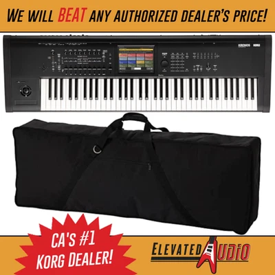 Korg Kronos3 73 Digital Synth Workstation, 73 key. Includes FREE Carry Bag, BUY! - Image 1 of 4