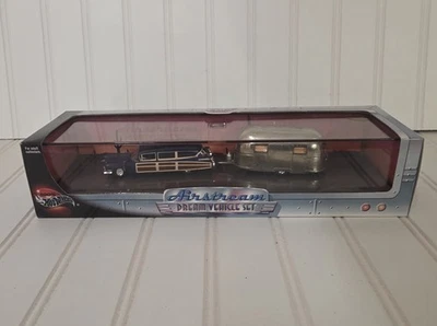 Hot Wheels 100% Airstream Dream Vehículo Set Genial Clásico Cadillac Woodie 29216 Foto 1 de 4