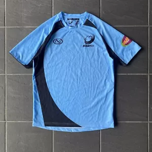 Western Force Training T Shirt Size Medium Rugby Union Top Sponsored Tee - Picture 1 of 12