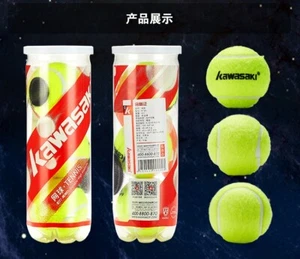 Pelota de tenis Kawasaki, 1 tubo - 3 bolas - Imagen 1 de 9