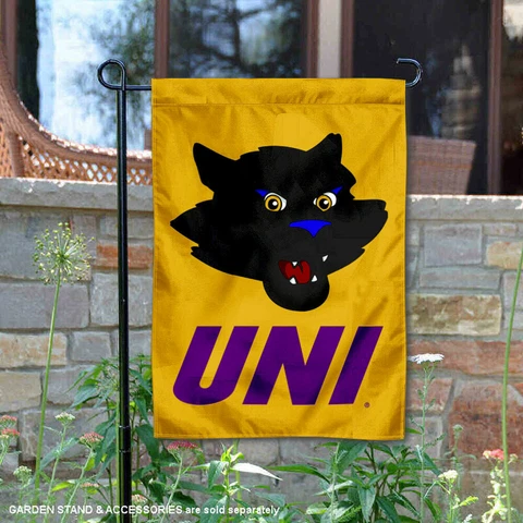 UNI Panthers TC Panther Garden Flag and Yard Banner Cover