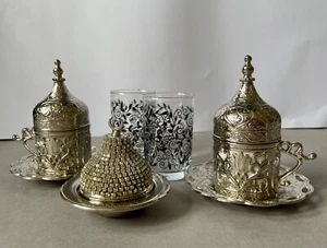 Komplettes Kaffeeliebhaber Set für 2 - Tassen, Becher, Zuckerdose - Bild 1 von 7