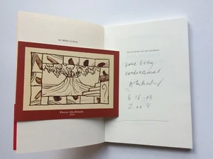 " Baluchon et ricochets " avec ENVOI de Pierre ALECHINSKY, Gallimard 1994 COBRA - Bild 1 von 2