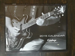 Epiphone 2015 Guitar Calendar - SH - Bild 1 von 2
