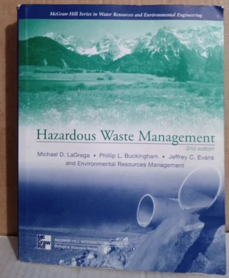 Hazardous Waste Management --2nd Edition Paperback -- # 0071181709  - Image 1 of 4
