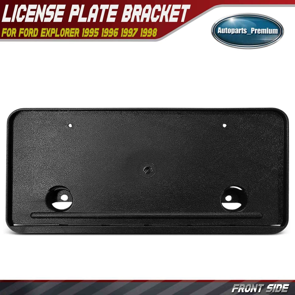 Soporte de matrícula delantero para Ford Explorer 1995 1996 1997 1998 F5TZ17A385D Foto 1 de 4