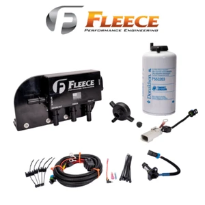 Fleece Under Bed Fuel Filter Assembly w/ Heater For 2017-2024 Ford F250-550 6.7L - Picture 1 of 9