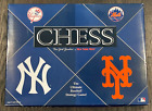 New York Yankees vs. New York Mets Baseball Chess Set MLB USAopoly - Unused