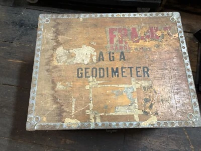 Vintage Antique  1950's AGA Geodimeter With case ATR manufacturer UNTESTED - Image 1 of 4